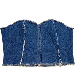 Urban Outfitters Denim Corset